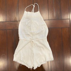 Brandy Melville white romper